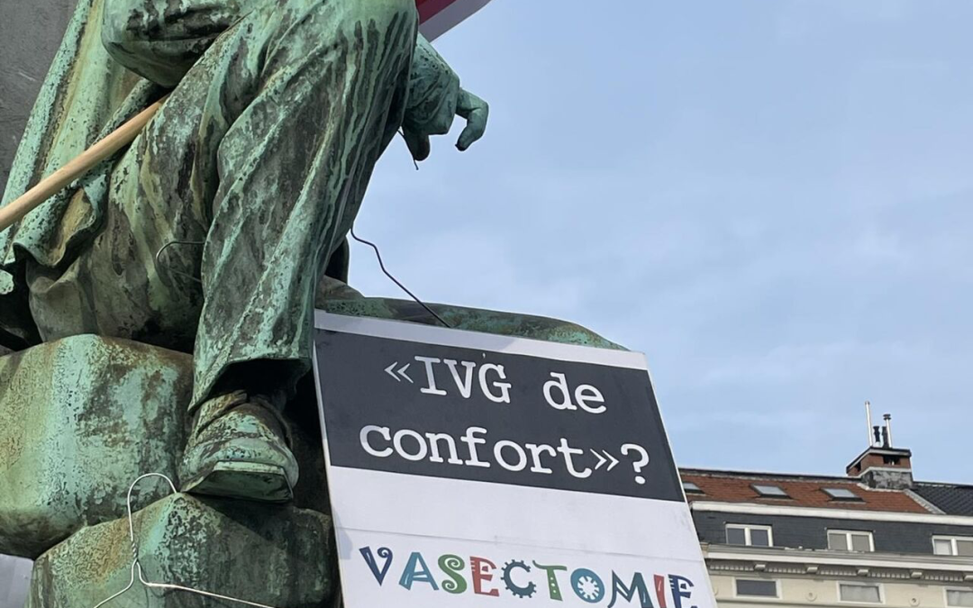 Manifestation à Bruxelles pour le droit à l’IVG